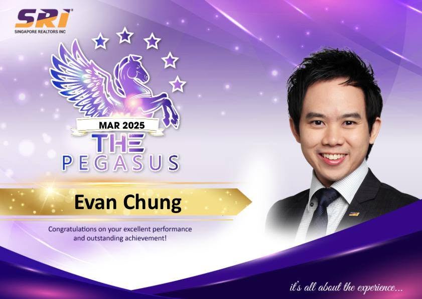 Singapore Realtors Inc | SRI - Top Achievers Monthly Awards - Mar'25 | Evan Chung