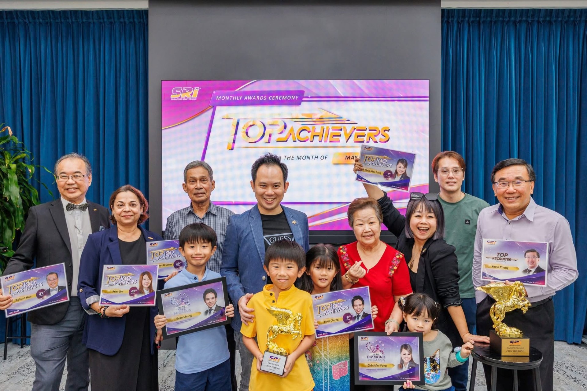 Singapore Realtors Inc | SRI - Top Achievers Monthly Awards - May'25