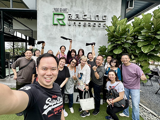 Singapore Realtors Inc | SRI Go-karting at JB