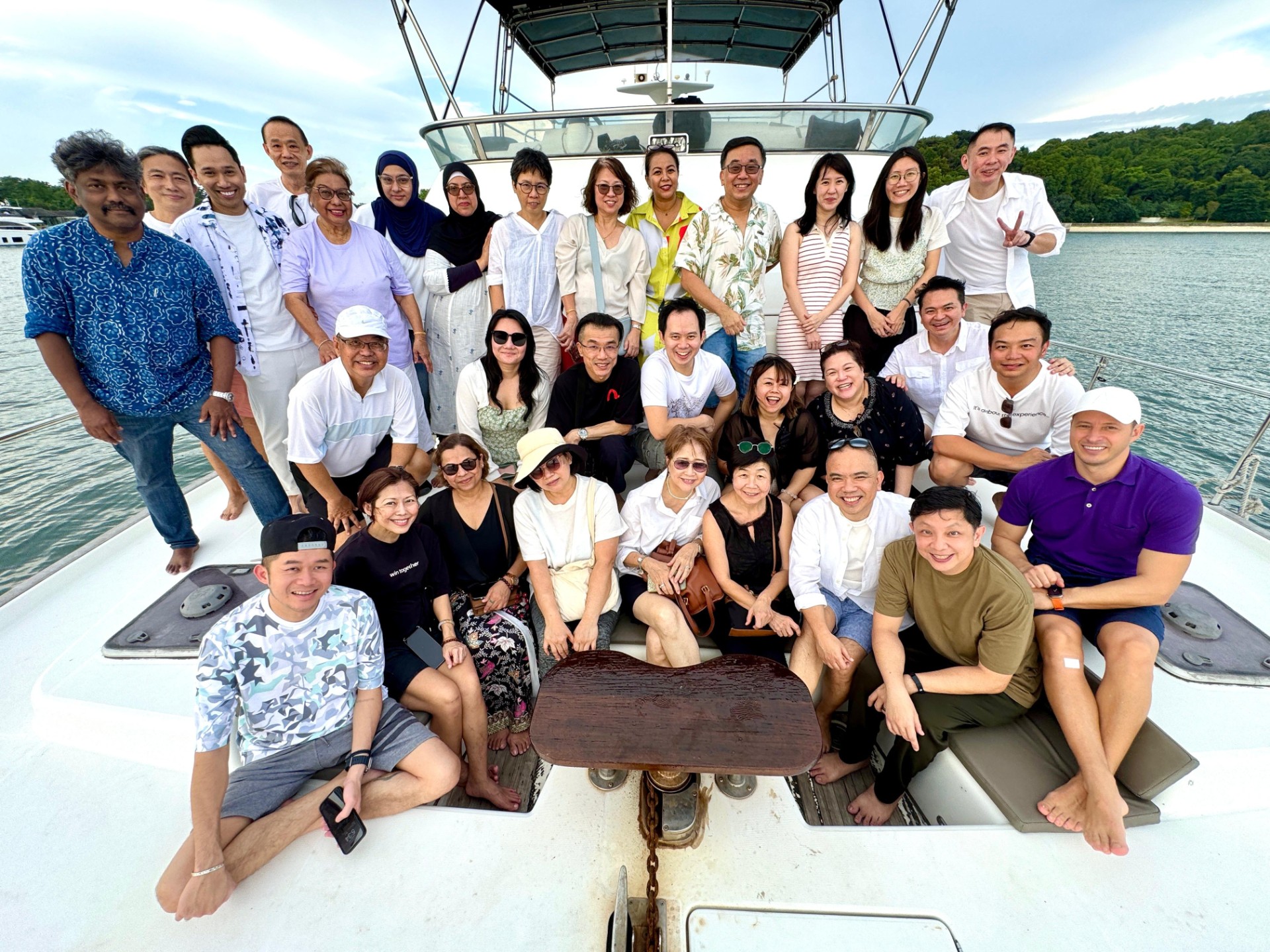Singapore Realtors Inc | SRI Yacht Trip